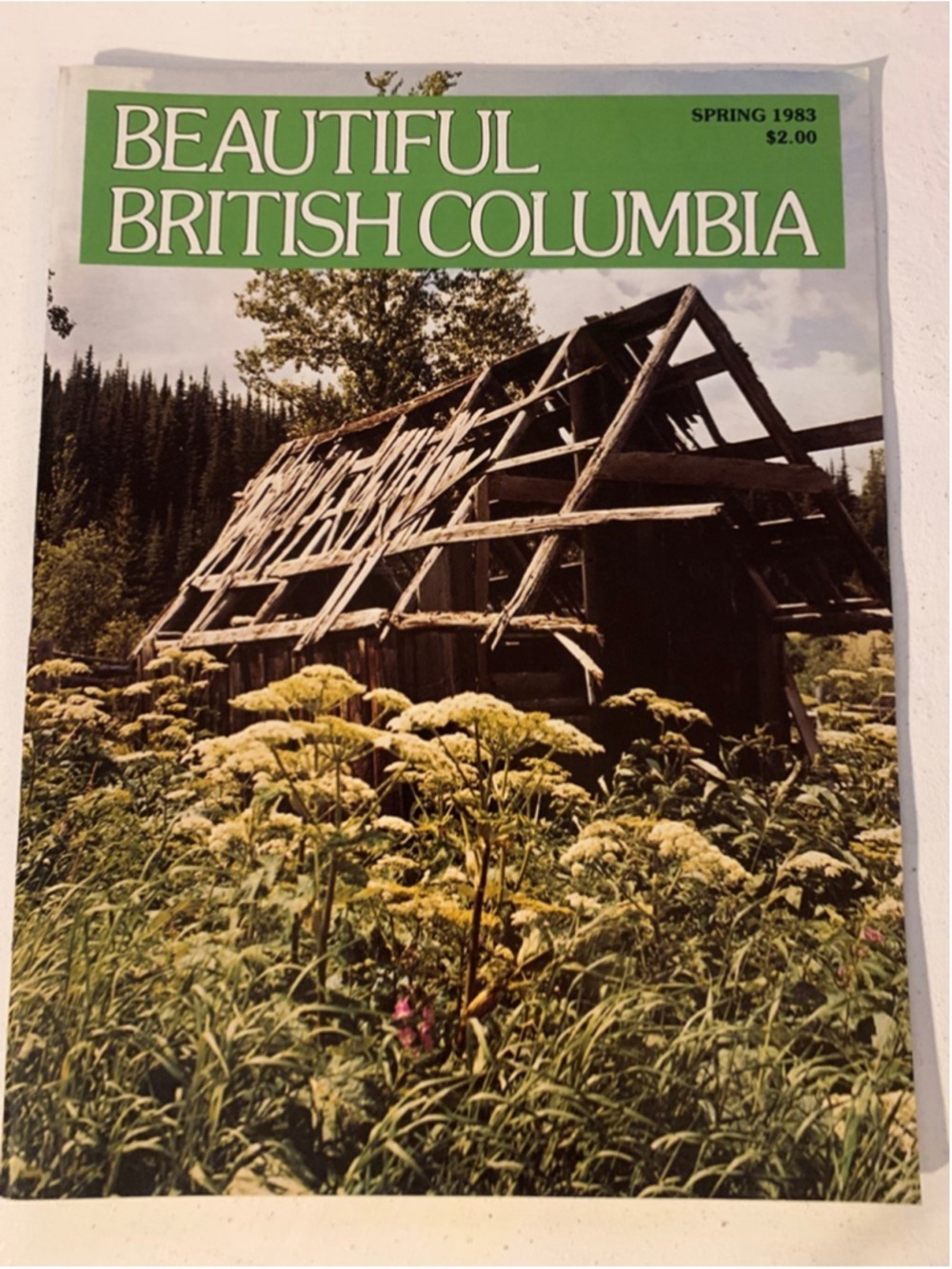 Beautiful British Columbia Spring 1983 magazine
